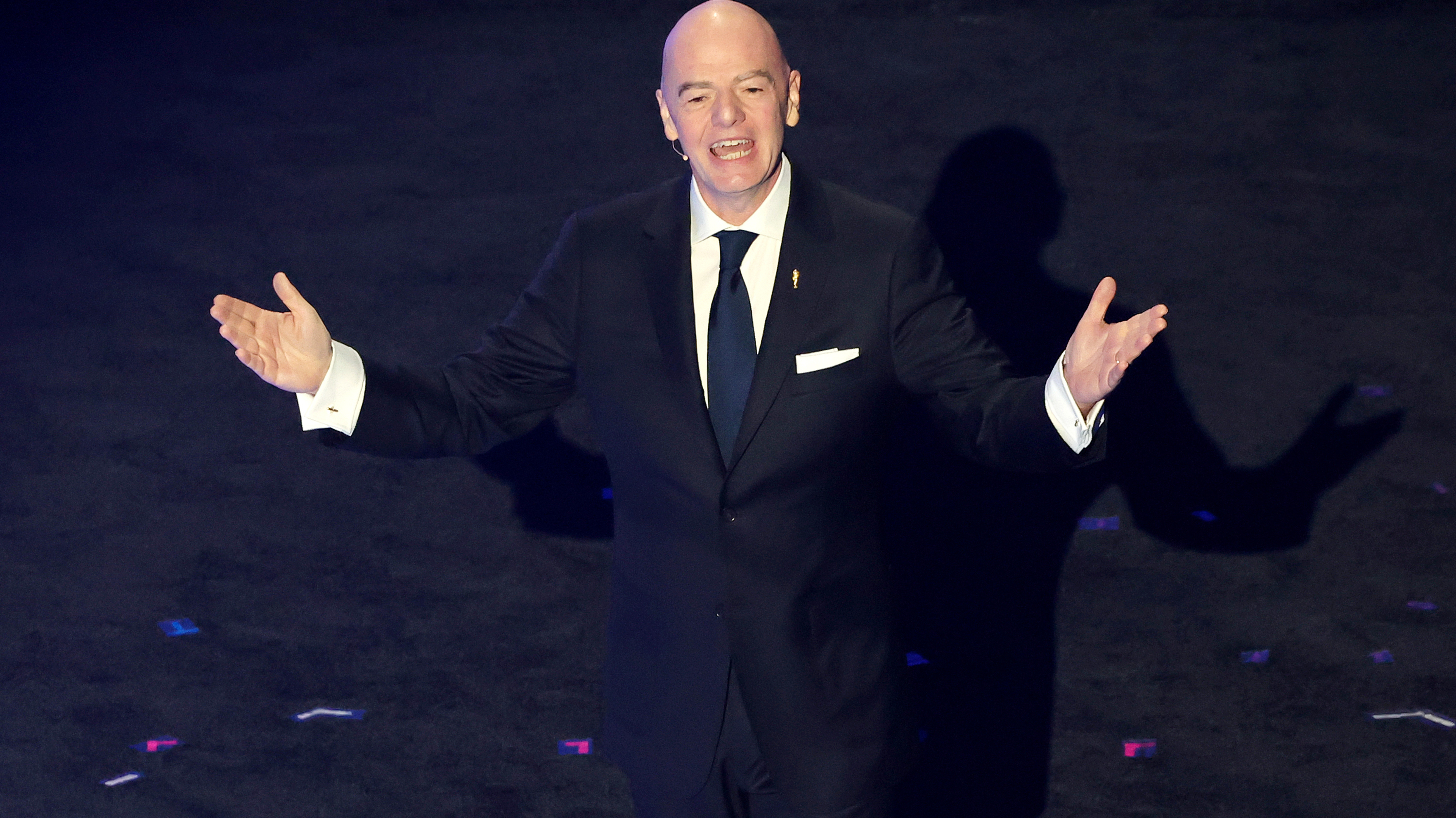 Infantino attacks critics for ‘spreading hate’ in remarkable outburst